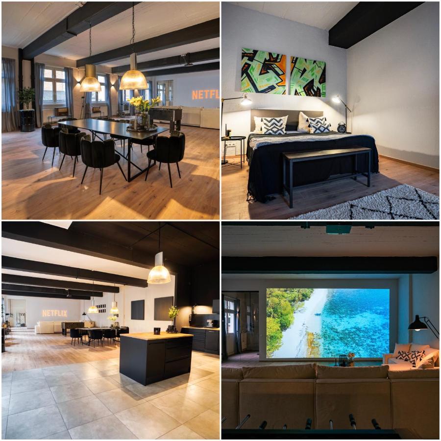 ויסבאדן Design Loft - 200Qm2 - Heimkino - Bestlage - Parkplatz מראה חיצוני תמונה